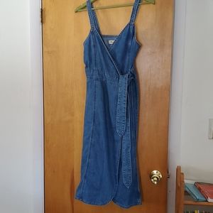 Madewell Denim Wrap Dress